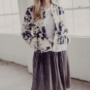 Willow & Clay faux fur jacket